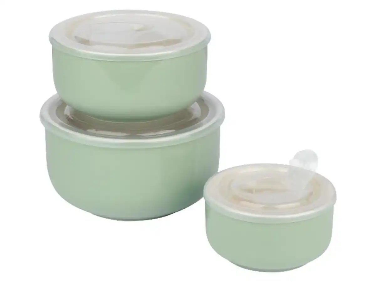 Bild 1 von LIVARNO home Porzellanschüssel-Set, 3-teilig