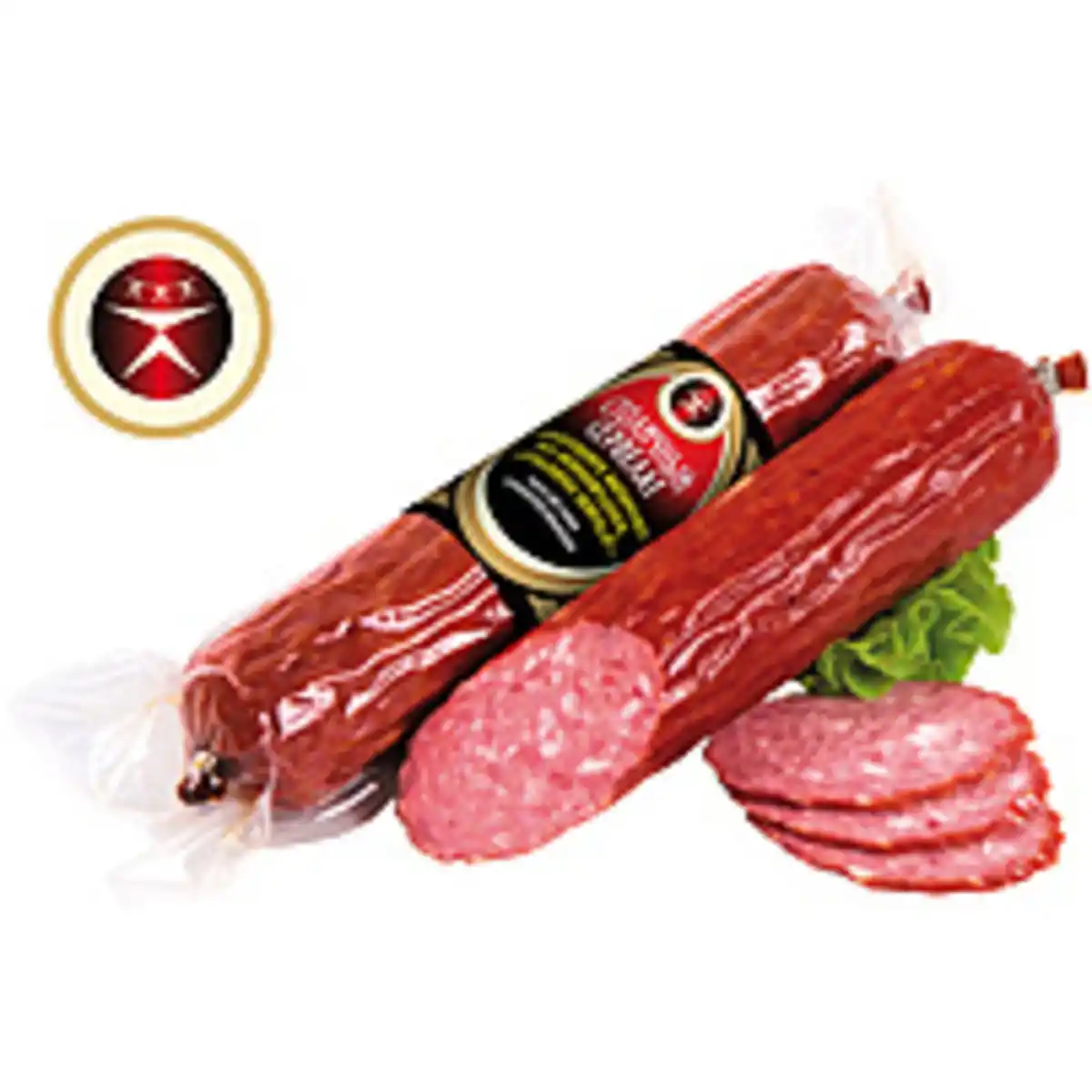 Bild 1 von Geräucherte Brühwurst mit Hühnerfleisch "Stolichnij Servelat...