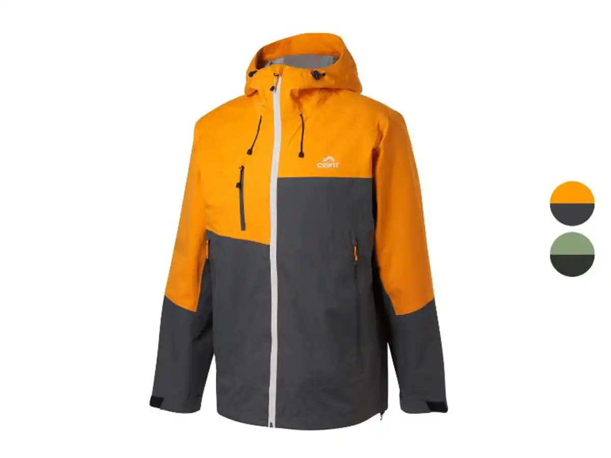 Bild 1 von CRIVIT Herren Funktionsjacke, atmungsaktiv, wind- und wasserdicht