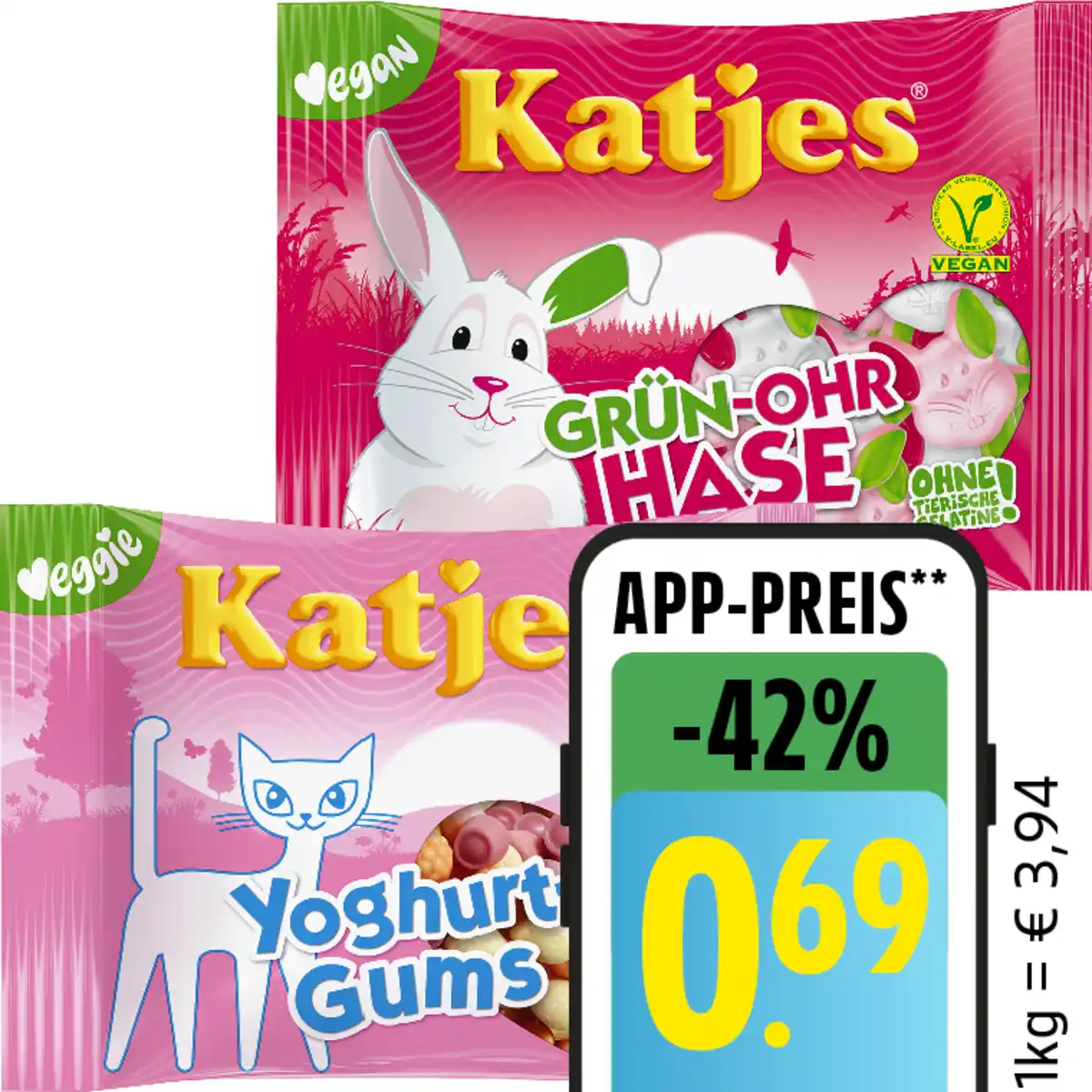 Bild 1 von Katjes Fruchtgummi oder Lakritz