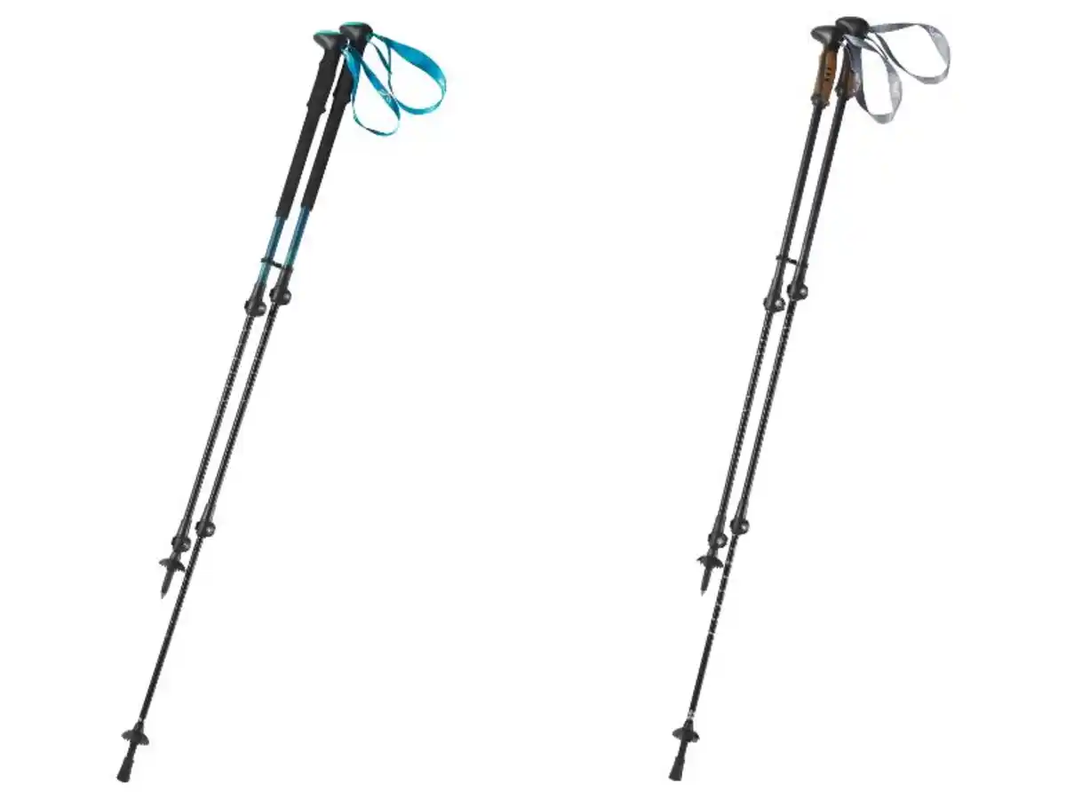 Bild 1 von CRIVIT Aluminium-Trekkingstöcke, stufenlos höhenverstellbar