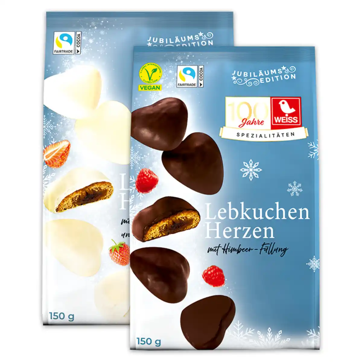 Bild 1 von Weiss Lebkuchen Herzen