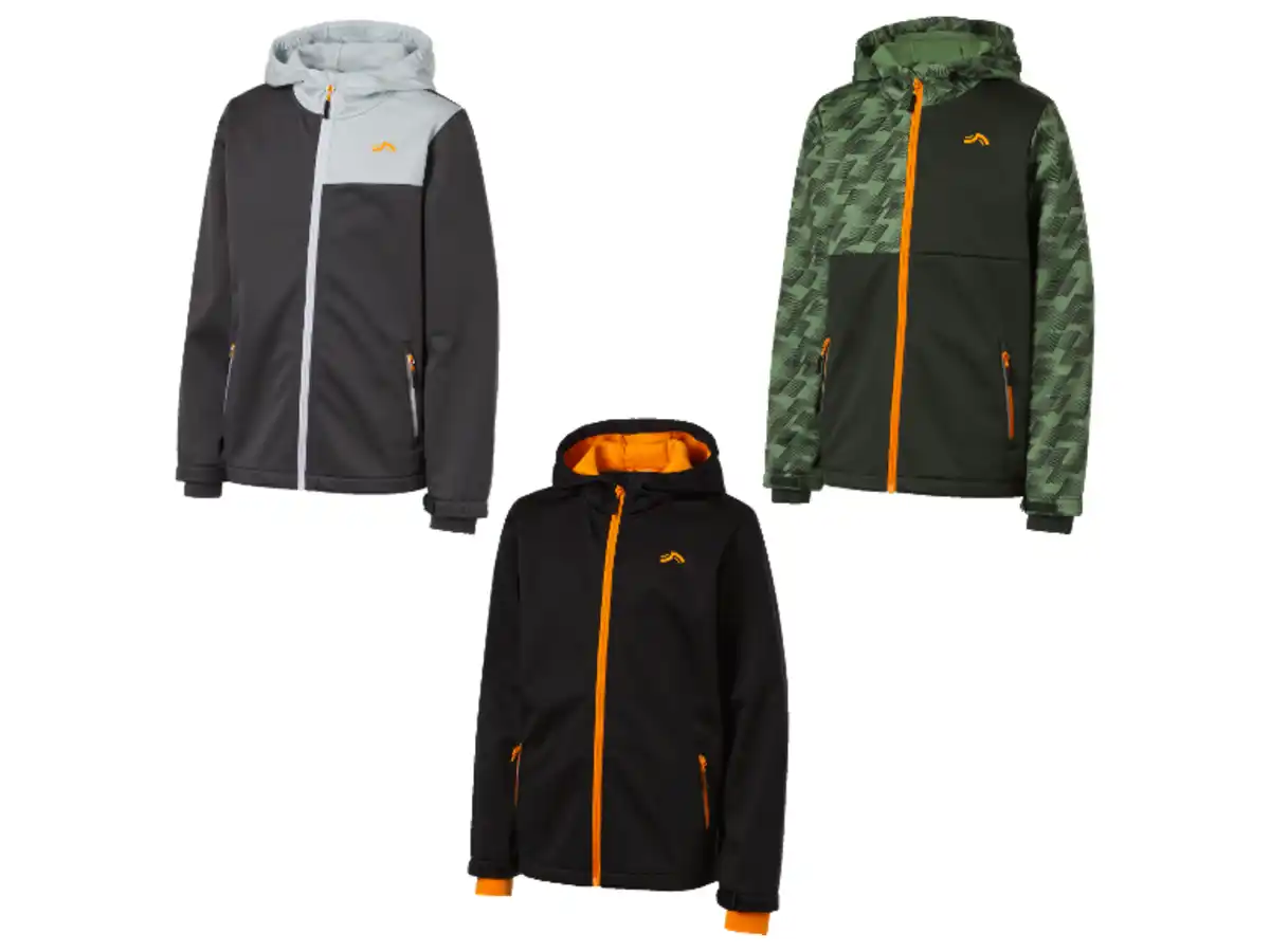 Bild 1 von CRIVIT Kinder Softshelljacke aus 3-lagigem Softshell-Material