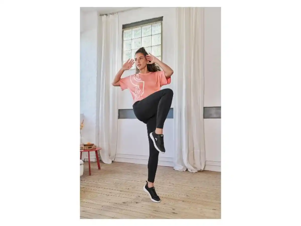 Bild 3 von CRIVIT Damen Funktionstights, hohe Leibhöhe, mit Handytasche