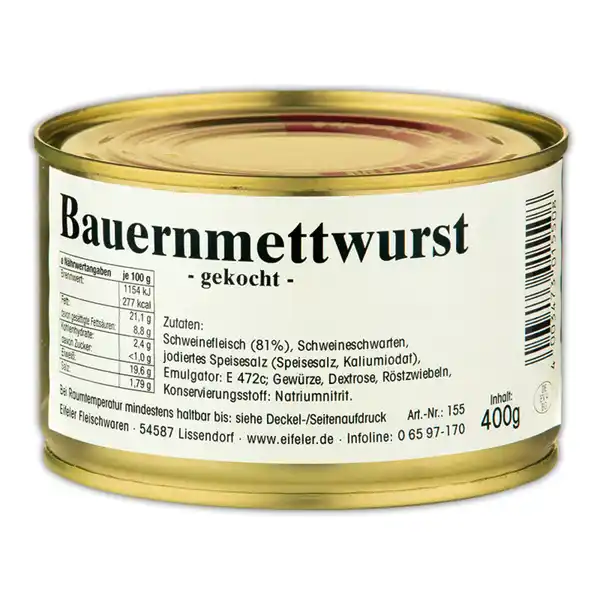 Bild 3 von Gutes aus der Eifel Hausmacher Wurst-Spezialität