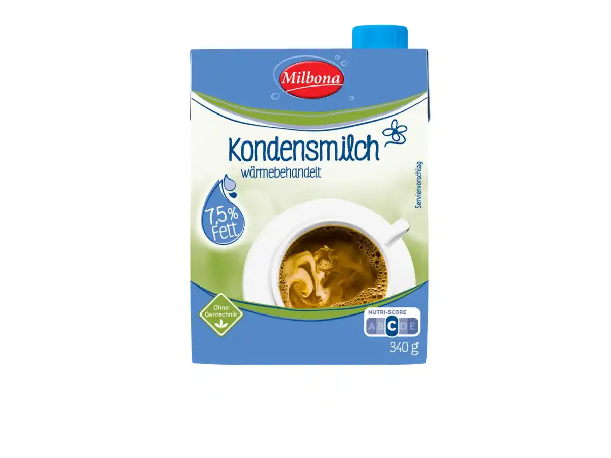 Bild 1 von Milbona Kondensmilch,  340 g
