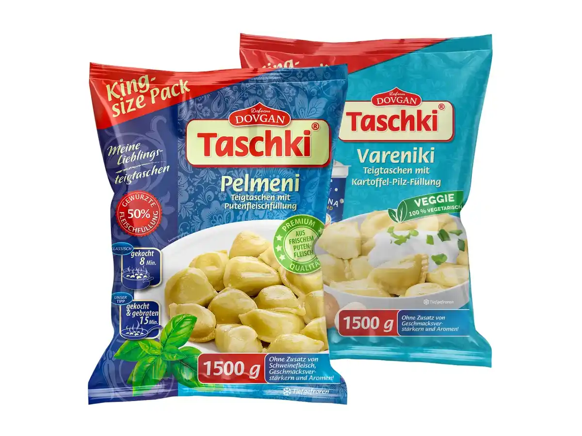 Bild 1 von XXL Dovgan Taschki Pelmeni/Vareniki