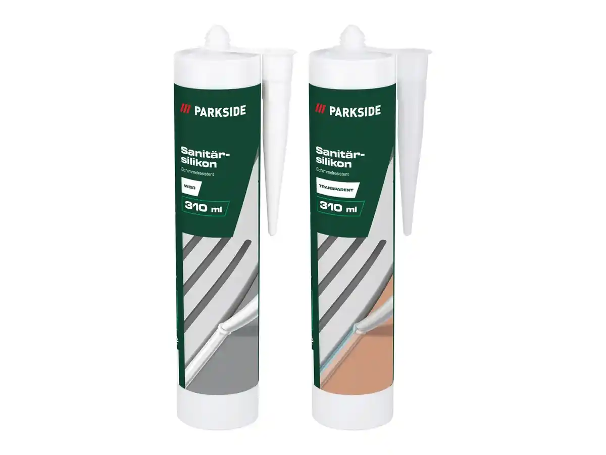 Bild 1 von Parkside® Sanitär-Silikon,  4 x