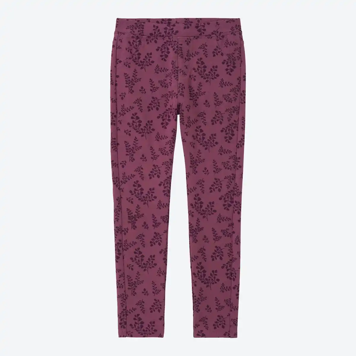 Bild 1 von Kinder-Mädchen-Sweatleggings mit Blattmuster