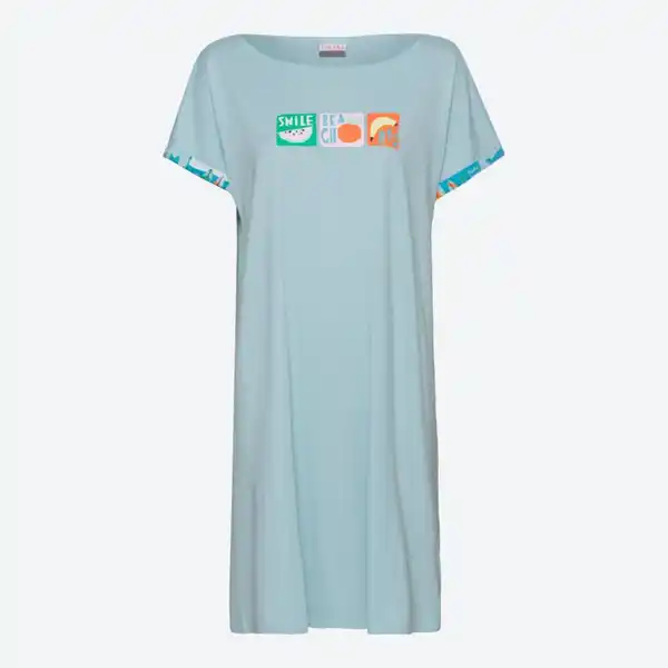 Bild 2 von Damen-Nachthemd mit Früchte-Aufdruck