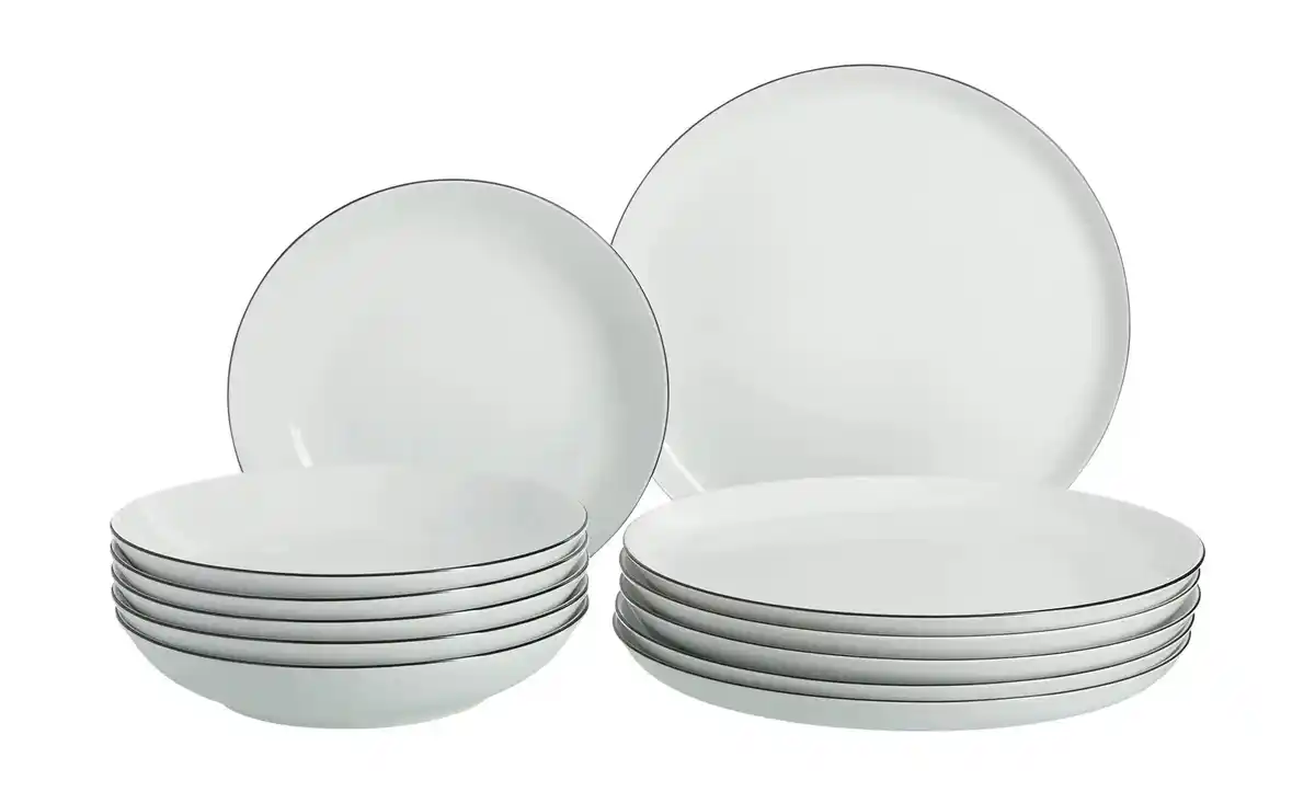 Bild 1 von Seltmann Weiden Tafelservice  LIDO ¦ weiß ¦ Porzellan Geschirr > Geschirrsets > Tafelservice - Möbel Kraft