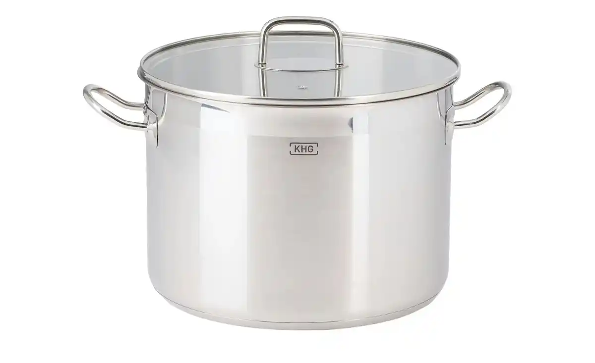 Bild 1 von KHG Gemüsetopf  Luna ¦ silber ¦ Edelstahl ¦ Maße (cm): H: 19,5  Ø: 26.0 Töpfe & Pfannen & Zubehör > Töpfe - Möbel Kraft