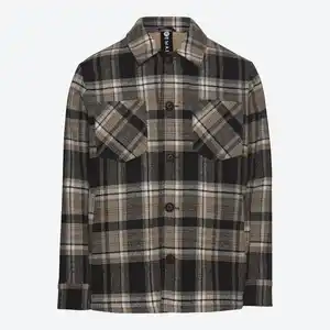 Herren-Hemdjacke mit Teddy-Futter