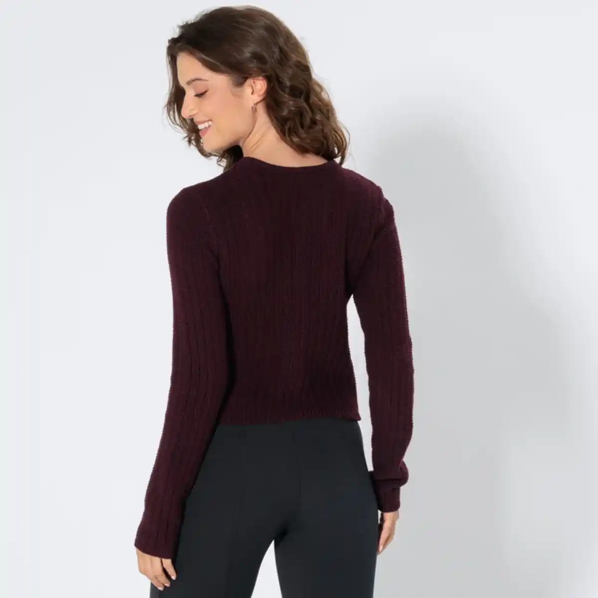 Bild 4 von Damen-Cardigan in Strukturstrick