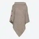Bild 2 von Damen-Strick-Poncho mit dekorativen Knöpfen