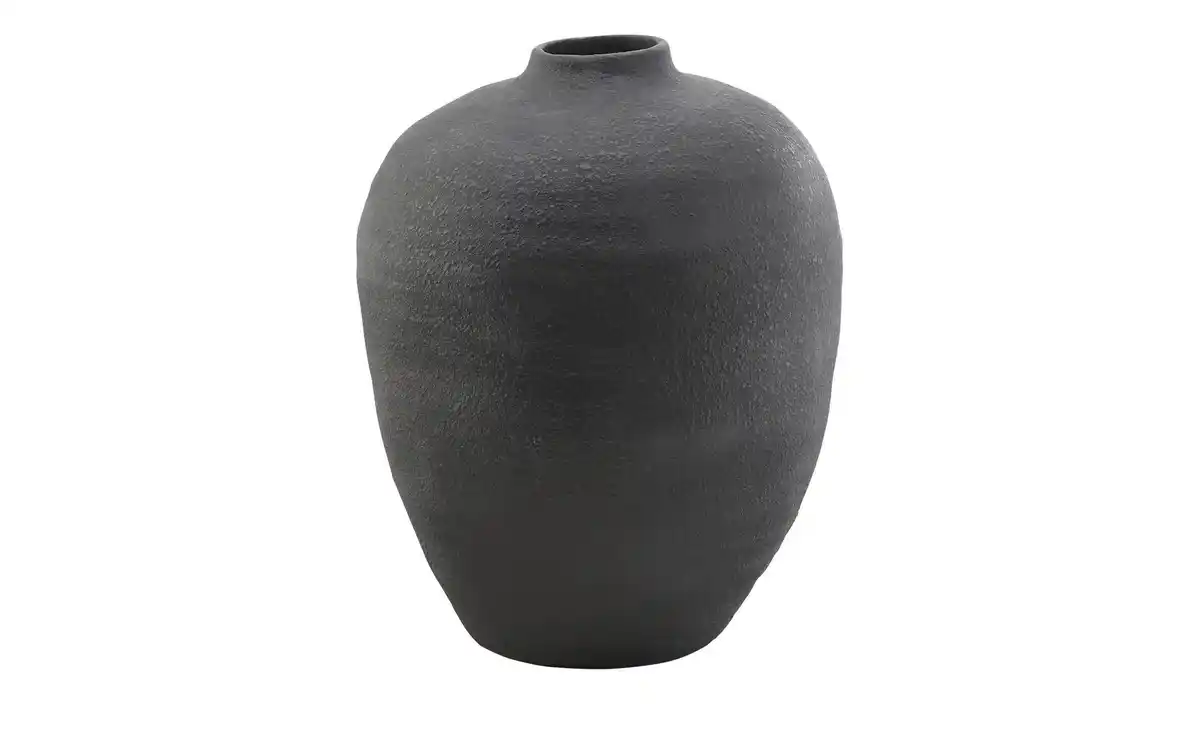 Bild 1 von HOME STORY Vase   ¦ schwarz ¦ Terracotta ¦ Maße (cm): H: 36,5  Ø: 29.0 Dekoration > Vasen - Möbel Kraft