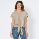 Bild 1 von Damen-T-Shirt mit Spitzenapplikation
