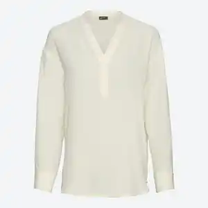 Damen-Bluse mit V-Ausschnitt