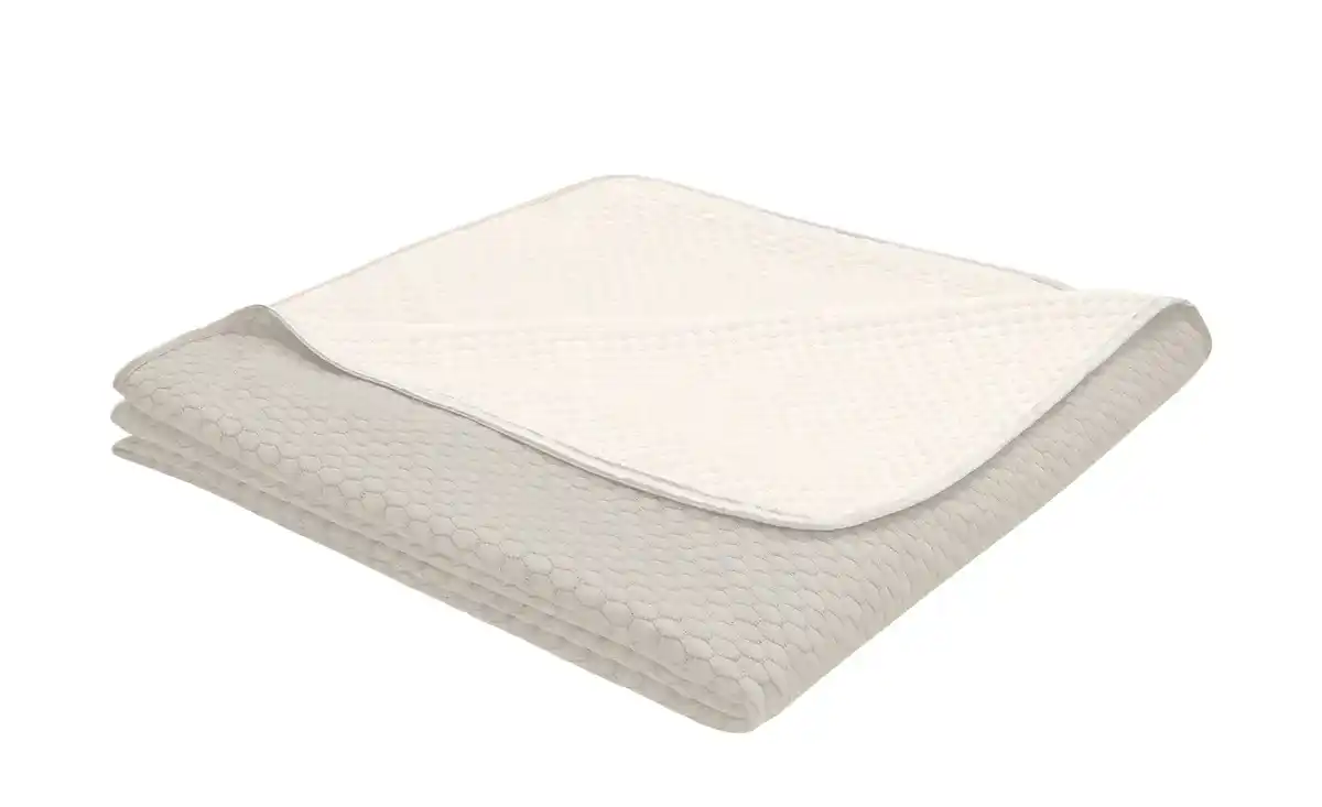Bild 1 von Wohndecke  Sommerdecke ¦ beige ¦ Baumwollmischgewebe ¦ Maße (cm): B: 150 Heimtextilien > Kuscheldecken - Möbel Kraft