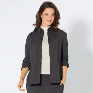 Damen-Bluse mit Knopfleiste