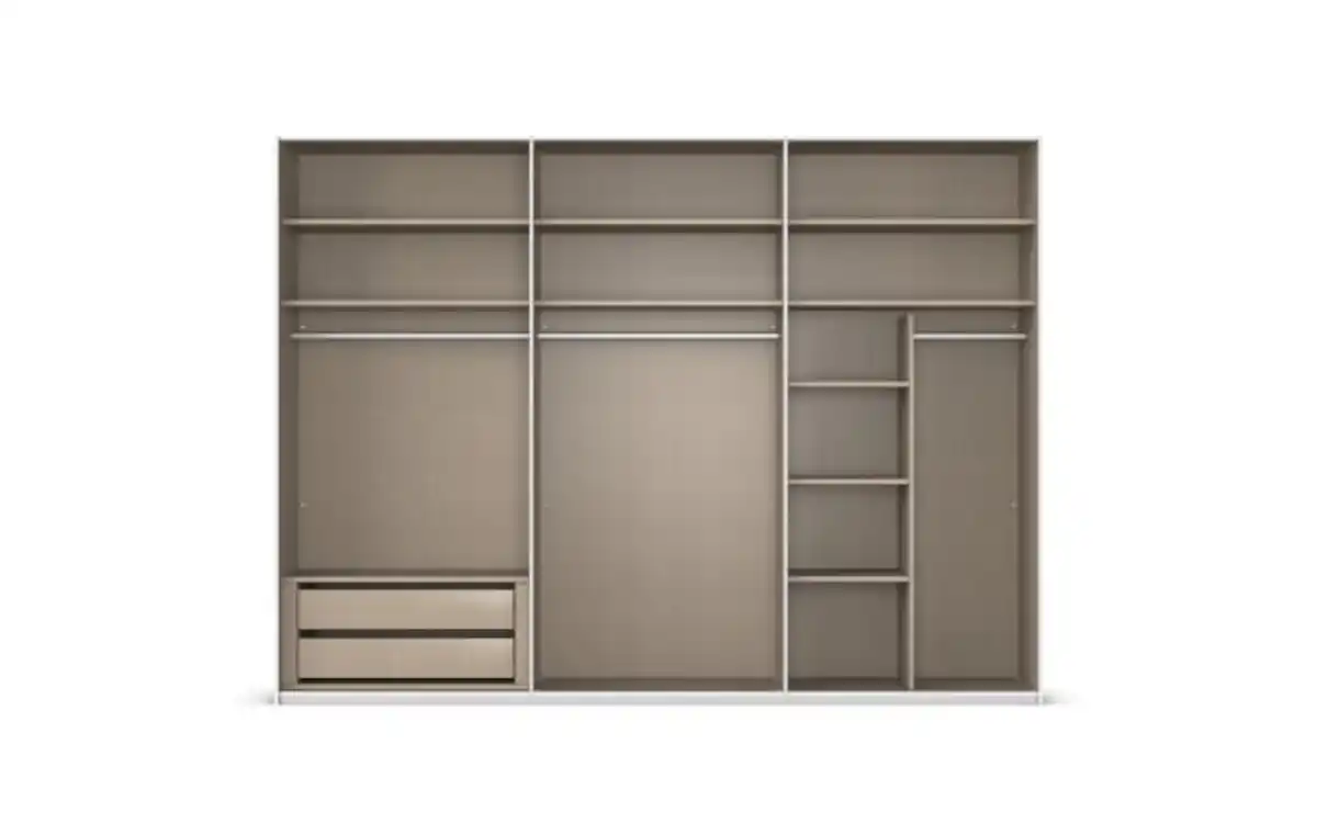 Bild 2 von Rauch - Schwebetürenschrank Contido, grau/graphit, 242 x 223 cm