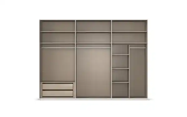 Bild 2 von Rauch - Schwebetürenschrank Contido, grau/graphit, 242 x 223 cm