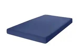 como Spannbetttuch  Uni Jersey ¦ blau ¦ Maße (cm): B: 90 Bettwaren > Bettlaken - Möbel Kraft