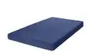 Bild 1 von como Spannbetttuch  Uni Jersey ¦ blau ¦ Maße (cm): B: 90 Bettwaren > Bettlaken - Möbel Kraft