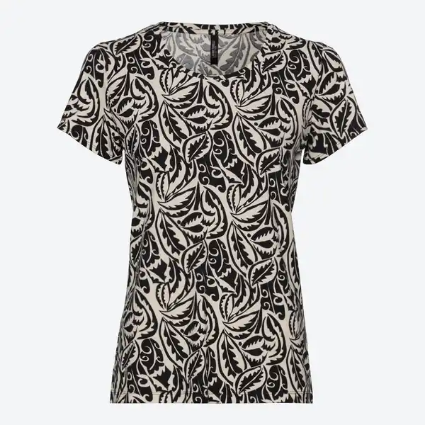 Bild 1 von Damen-T-Shirt mit Viskose