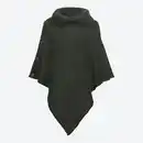 Bild 1 von Damen-Strick-Poncho mit dekorativen Knöpfen