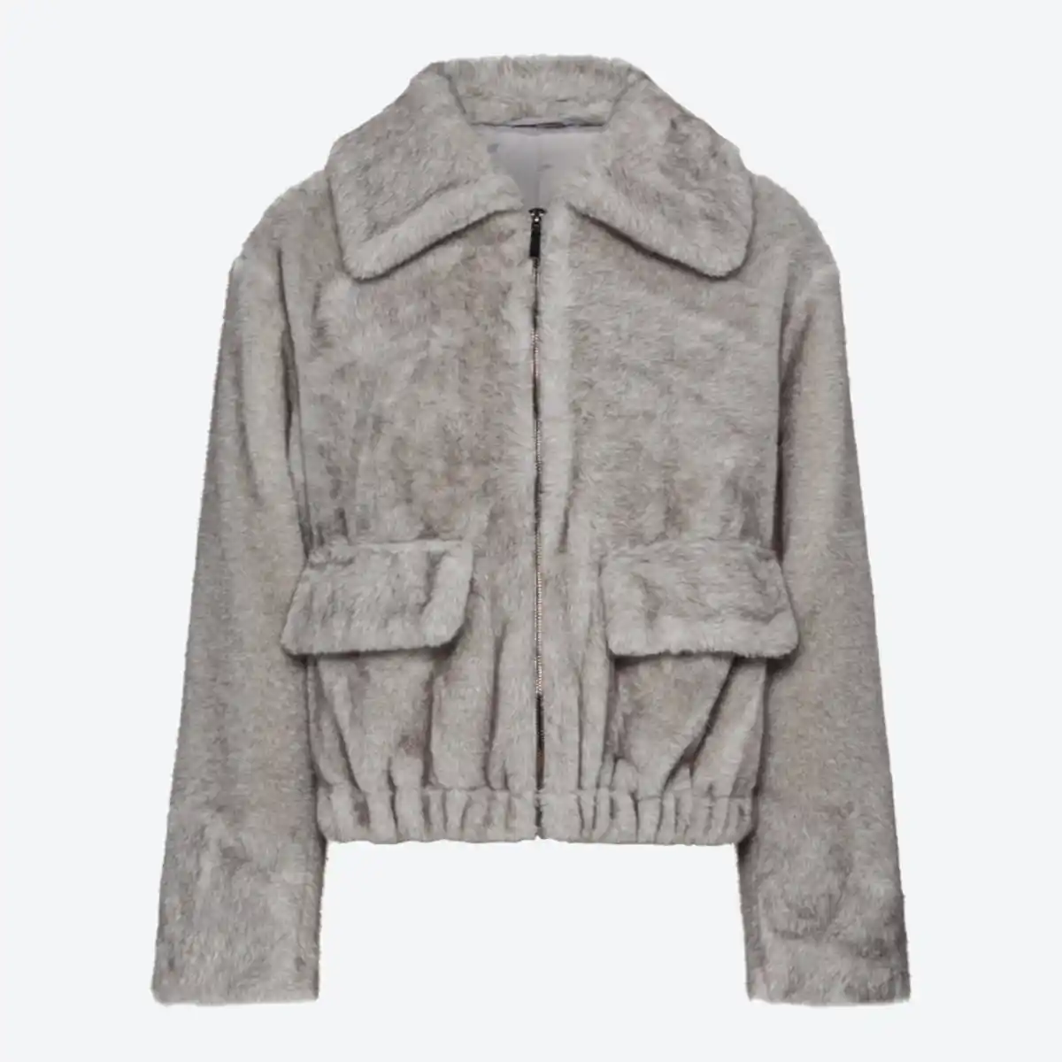 Bild 2 von Damen-Kunstfell-Blouson mit Taschen