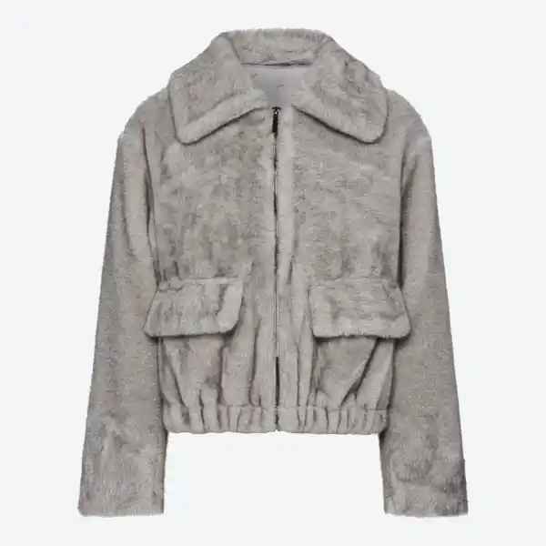 Bild 2 von Damen-Kunstfell-Blouson mit Taschen