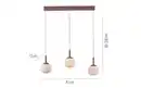 Bild 2 von Pendelleuchte Nami, sandfarbig, 3-flammig, inkl. Comfort-Lift Funktion