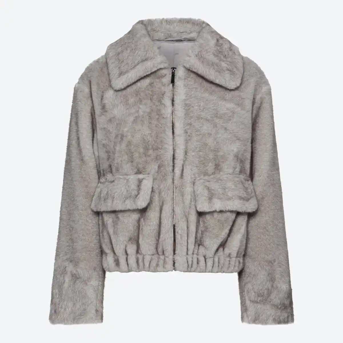 Bild 3 von Damen-Kunstfell-Blouson mit Taschen