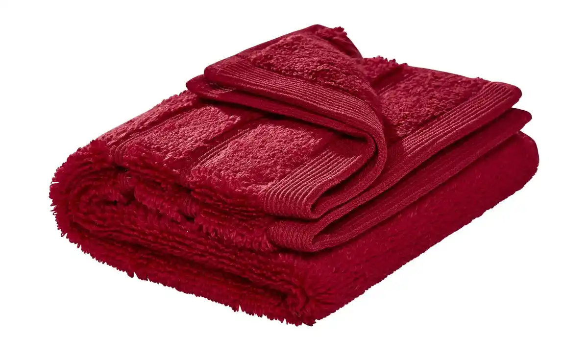Bild 1 von como Gästetuch  Das neue Kuschel Wuschel ¦ rot ¦ Maße (cm): B: 30 Heimtextilien > Badtextilien und Zubehör > Handtücher - Möbel Kraft