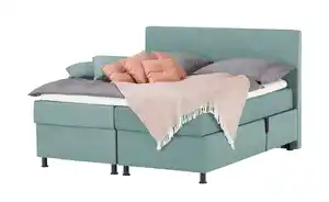 Wohnwert Motor-Boxspringbett  Dormian Boro Motor ¦ türkis/petrol ¦ Maße (cm): B: 160 H: 122 Betten > Boxspringbetten - Möbel Kraft