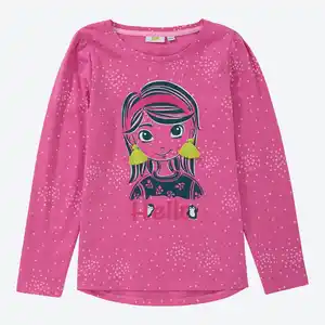 Kinder-Mädchen-Shirt mit Tasseln