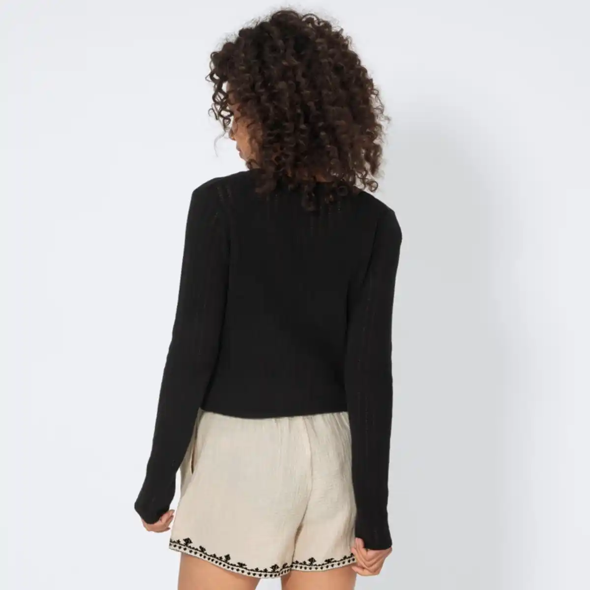 Bild 4 von Damen-Cardigan mit Ajour-Muster