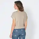Bild 4 von Damen-T-Shirt mit Spitzenapplikation