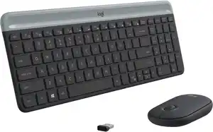 MK470 Slim Combo (DE) Kabelloses Tastatur-Set grafit