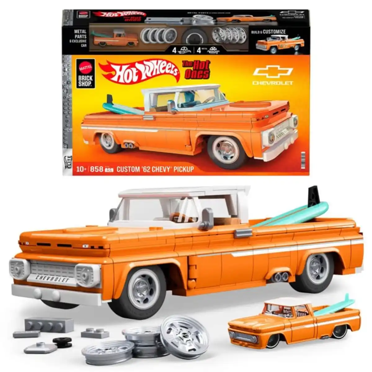 Bild 1 von Hot Wheels - Bauset - Custom '62 Chevy PickUp - Building Elite Series