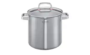 Meisterkoch Gemüsetopf  FOCUS ¦ silber ¦ Edelstahl ¦ Maße (cm): H: 23,5  Ø: 24.0 Töpfe & Pfannen & Zubehör > Töpfe - Möbel Kraft