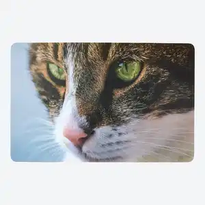 Platz-Set mit Katzen-Fotodruck, ca. 43,5x28,2 cm