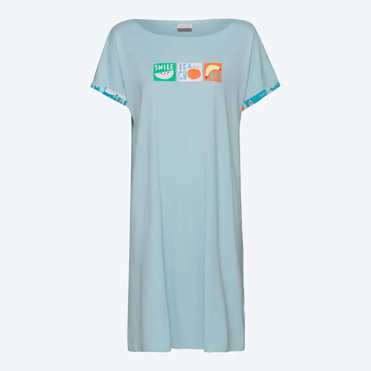 Bild 3 von Damen-Nachthemd mit Früchte-Aufdruck