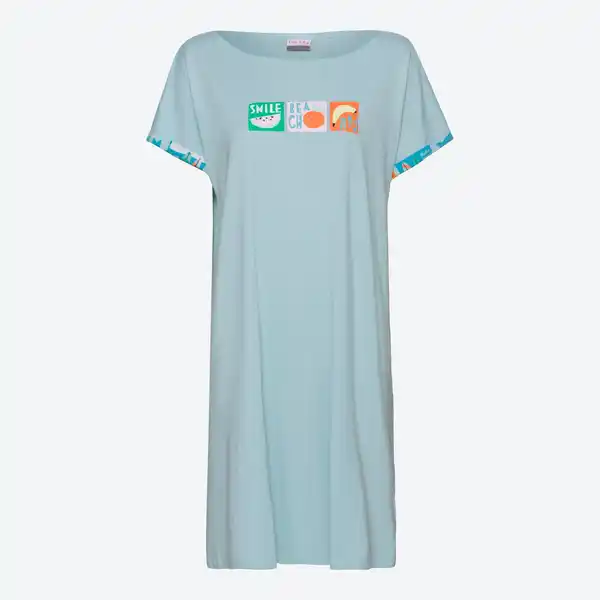 Bild 3 von Damen-Nachthemd mit Früchte-Aufdruck