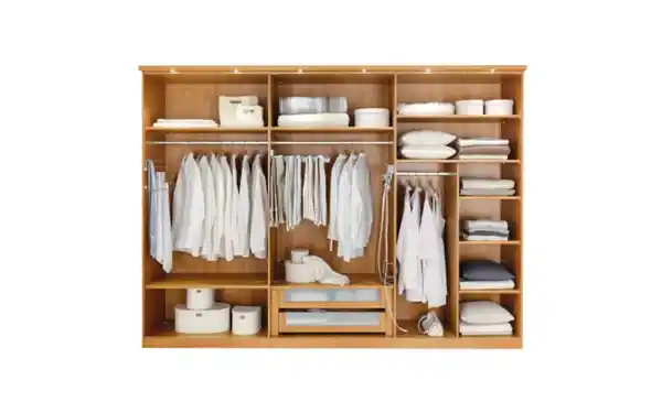 Bild 4 von Mondo - Schwebetürenschrank Paolo, teilmassive Eiche/Treibholz-Nachbildung, 300 x 217 cm