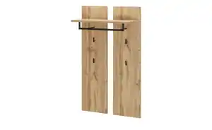 Primo Garderobenpaneel  Stripe ¦ holzfarben ¦ Holzwerkstoff ¦ Maße (cm): B: 80 H: 130 T: 30.0 Garderoben & Kleiderstangen > Wandgarderoben - Möbel Kraft