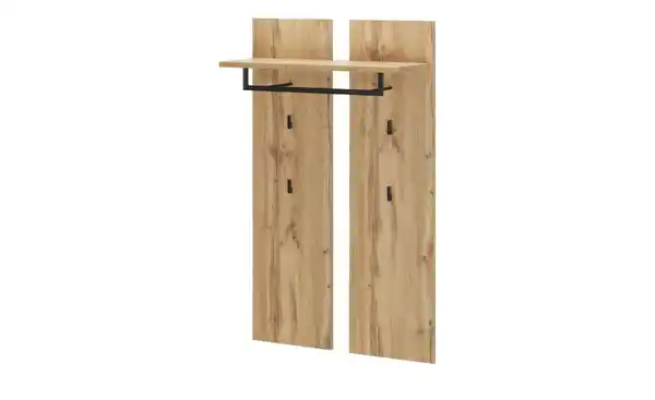 Bild 1 von Primo Garderobenpaneel  Stripe ¦ holzfarben ¦ Holzwerkstoff ¦ Maße (cm): B: 80 H: 130 T: 30.0 Garderoben & Kleiderstangen > Wandgarderoben - Möbel Kraft