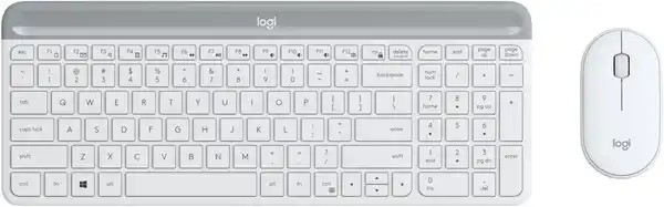 Bild 1 von MK470 Slim Combo (DE) Kabelloses Tastatur-Set weiß