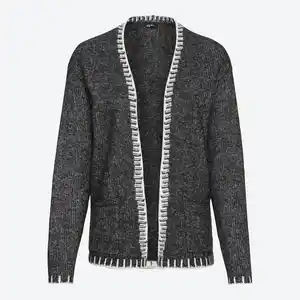 Damen-Strickjacke mit 2 Taschen